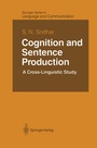 Cover: Cognition and Sentence Production - Springer