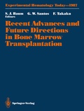 Cover: Recent Advances and Future Directions in Bone Marrow Transplantation - Springer