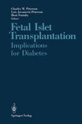 Cover: Fetal Islet Transplantation - Springer