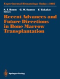 Cover: Recent Advances and Future Directions in Bone Marrow Transplantation - Springer