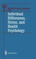 Cover: Individual Differences, Stress, and Health Psychology - Springer