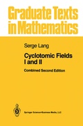 Cover: Cyclotomic Fields I and II - Springer