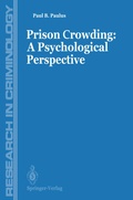 Cover: Prisons Crowding: A Psychological Perspective - Springer