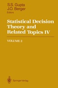 Cover: Statistical Decision Theory and Related Topics IV - Springer