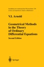 Cover: Geometrical Methods in the Theory of Ordinary Differential Equations - Springer