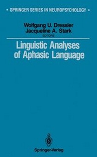 Abbildung von: Linguistic Analyses of Aphasic Language - Springer