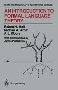 Cover: An Introduction to Formal Language Theory - Springer
