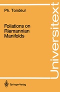 Bild: Foliations on Riemannian Manifolds - Springer