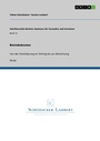 Cover: Betriebskosten - GRIN Verlag