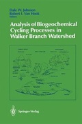 Cover: Analysis of Biogeochemical Cycling Processes in Walker Branch Watershed - Springer
