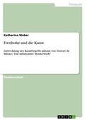 Cover: Frenhofer und die Kunst - GRIN Verlag