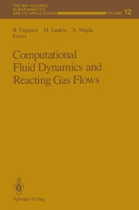 Enlarge image Cover: Computational Fluid Dynamics and Reacting Gas Flows - Springer