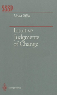 Enlarge image Cover: Intuitive Judgments of Change - Springer