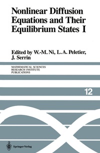 Abbildung von: Nonlinear Diffusion Equations and Their Equilibrium States I - Springer