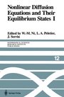 Cover: Nonlinear Diffusion Equations and Their Equilibrium States I - Springer