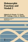 Cover: Holomorphic Functions and Moduli I - Springer