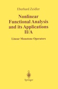 Cover: Nonlinear Functional Analysis and Its Applications - Springer
