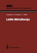 Cover: Ladle Metallurgy - Springer