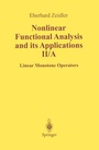 Cover: Nonlinear Functional Analysis and Its Applications - Springer