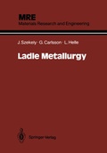 Cover: Ladle Metallurgy - Springer