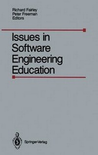 Enlarge image Cover: Issues in Software Engineering Education - Springer