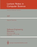 Cover: Software Engineering Education - Springer
