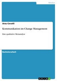 Abbildung von: Kommunikation im Change Management - GRIN Verlag