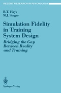 Cover: Simulation Fidelity in Training System Design - Springer