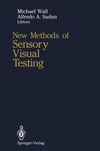 Enlarge image Cover: New Methods of Sensory Visual Testing - Springer