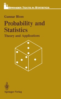 Enlarge image Cover: Probability and Statistics - Springer
