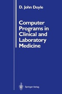 Enlarge image Cover: Computer Programs in Clinical and Laboratory Medicine - Springer