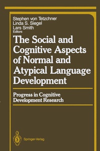 Abbildung von: The Social and Cognitive Aspects of Normal and Atypical Language Development - Springer
