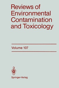 Abbildung von: Reviews of Environmental Contamination and Toxicology - Springer