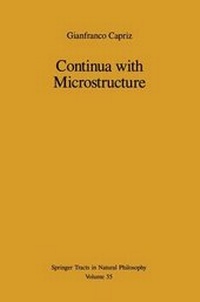 Enlarge image Cover: Continua with Microstructure - Springer