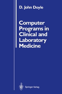 Abbildung von: Computer Programs in Clinical and Laboratory Medicine - Springer
