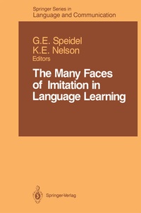 Enlarge image Cover: The Many Faces of Imitation in Language Learning - Springer