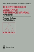 Cover: The Synthesizer Generator Reference Manual - Springer