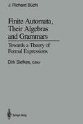 Cover: Finite Automata, Their Algebras and Grammars - Springer