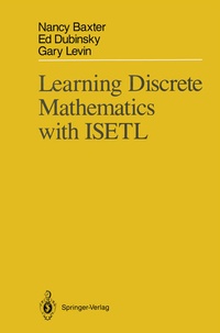 Enlarge image Cover: Learning Discrete Mathematics with ISETL - Springer