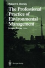 Cover: The Professional Practice of Environmental Management - Springer