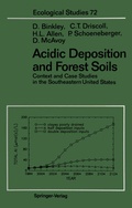 Cover: Acidic Deposition and Forest Soils - Springer