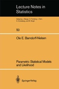 Cover: Parametric Statistical Models and Likelihood - Springer
