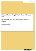 Cover: Gestaltung von 500 Werbebriefen in der Praxis - GRIN Verlag