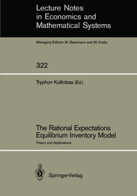 Abbildung von: The Rational Expectations Equilibrium Inventory Model - Springer