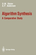 Cover: Algorithm Synthesis: A Comparative Study - Springer