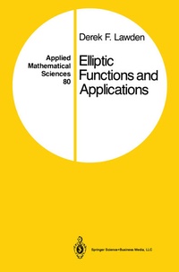 Enlarge image Cover: Elliptic Functions and Applications - Springer