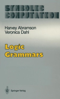 Enlarge image Cover: Logic Grammars - Springer