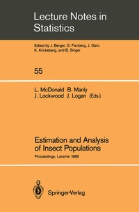 Enlarge image Cover: Estimation and Analysis of Insect Populations - Springer