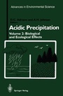 Cover: Acidic Precipitation - Springer
