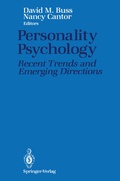 Cover: Personality Psychology - Springer
